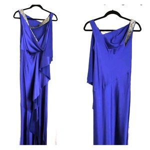 Backless Nicole Miller Evening Gown